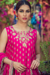 Yasmin Zaman - Miral - Hot Pink - 3 Piece